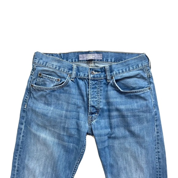 H&M Jeans Logg Hm 33x32 Jeans Button Fly Medium Wash Blue Regular